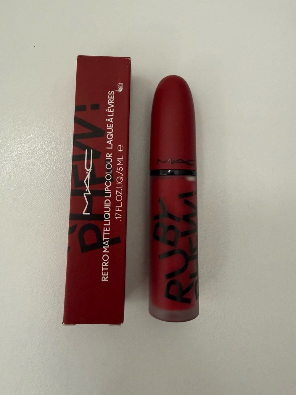 MAC Cosmetics Retro Matte Liquid Lipcolour - Ruby Phew!